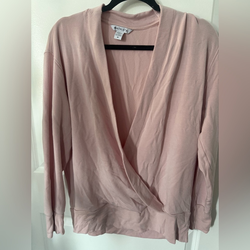 Athleta Open Front Top